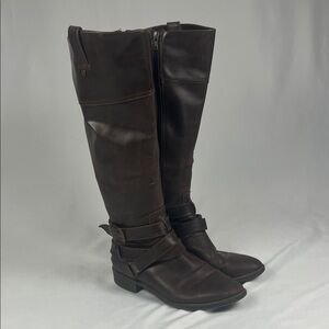 Women's Dark Brown Knee-High Boots size 7.5